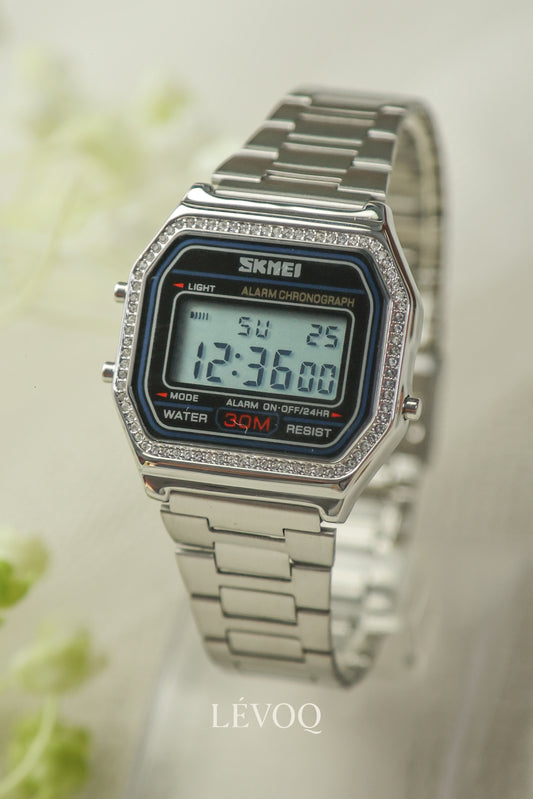 Skmei Digital Silver