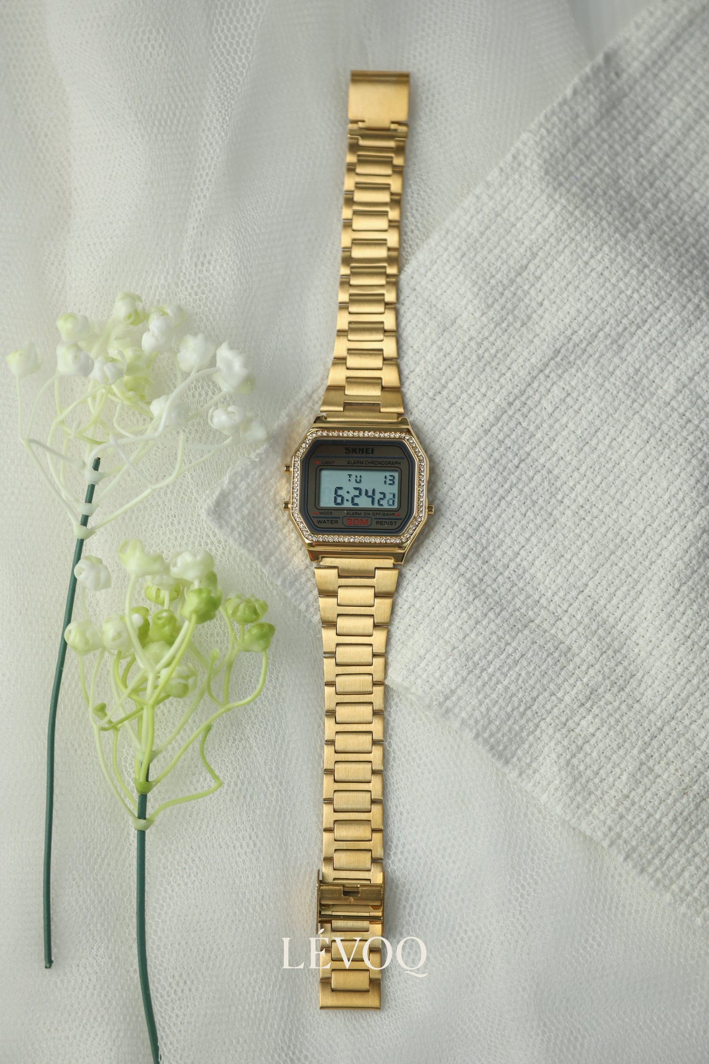 Skmei Digital Golden