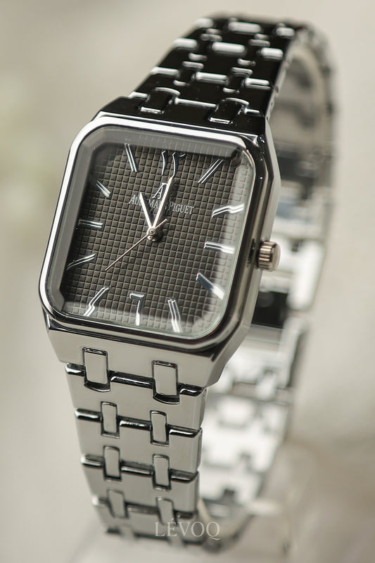 AP Roman Silver (Black Dial)