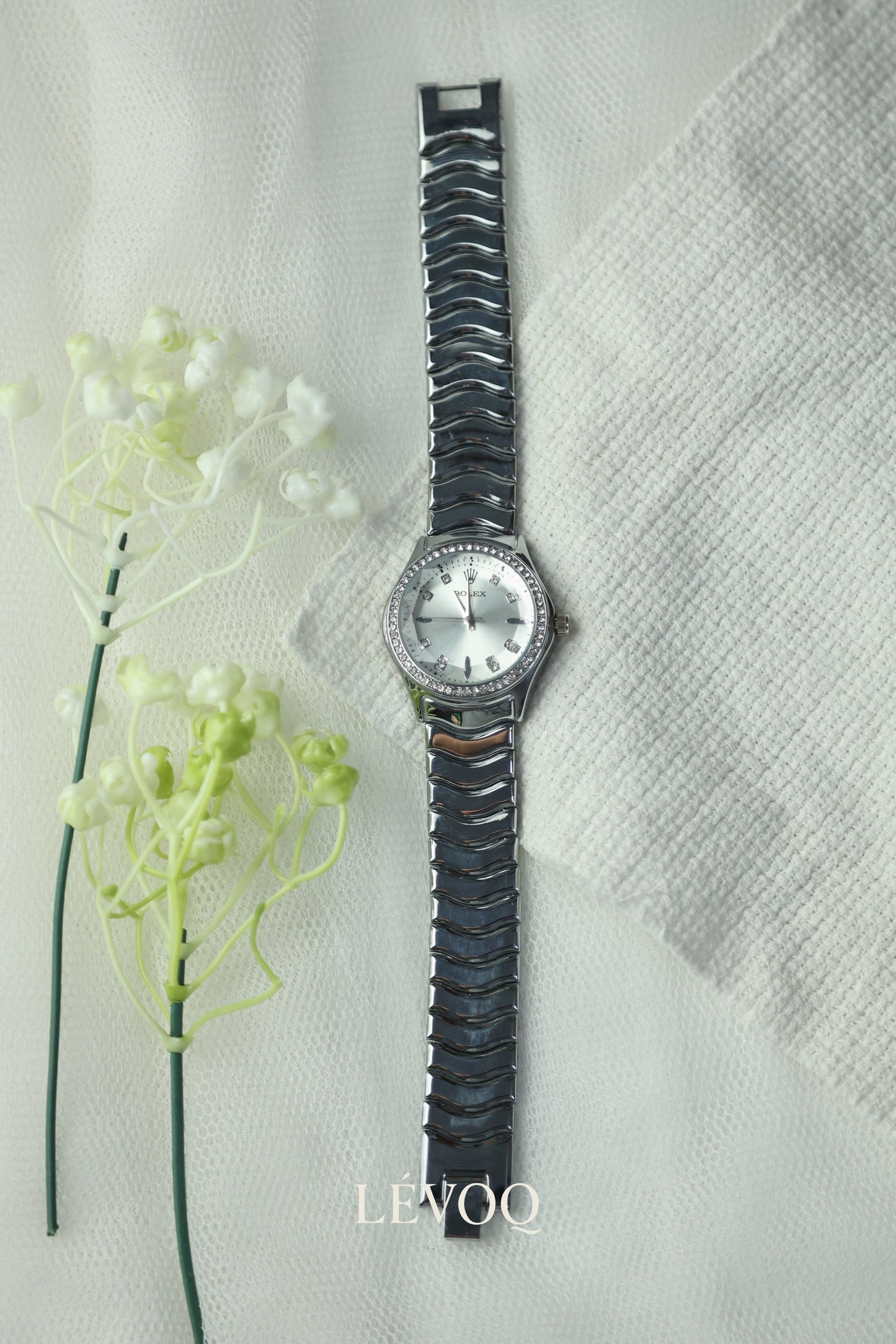 Rolex Wave Silver