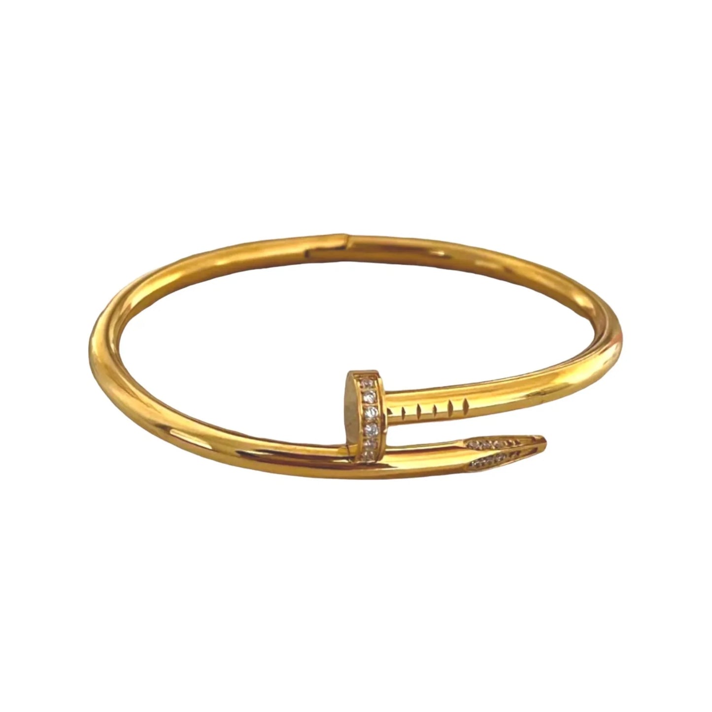 Nail Stoned Bangle